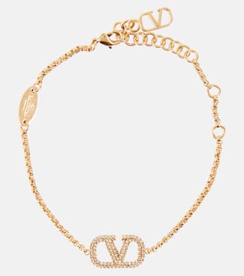 VLogo embellished bracelet | Valentino