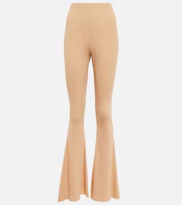 High-rise jersey flared pants | Magda Butrym