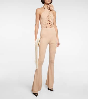 High-rise jersey flared pants | Magda Butrym