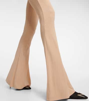 High-rise jersey flared pants | Magda Butrym