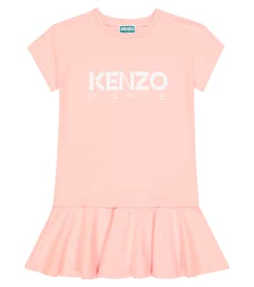Kleid aus einem Baumwollgemisch | Kenzo Kids