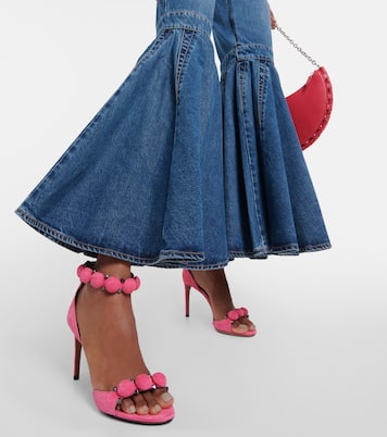 La Bombe 90 suede sandals | Alaïa