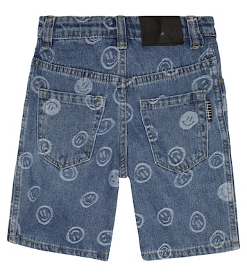 Art printed denim shorts | Molo