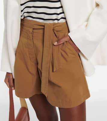 Shorts in cotone a vita alta | A.P.C.