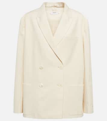 Blazer doppiopetto in cotone | Prada