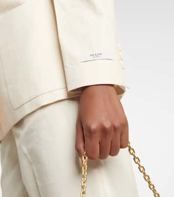 Blazer doppiopetto in cotone | Prada