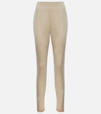 Pantaloni slim in misto cotone | Prada