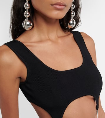 Abito lungo Heri in maglia con cut-out | Aya Muse
