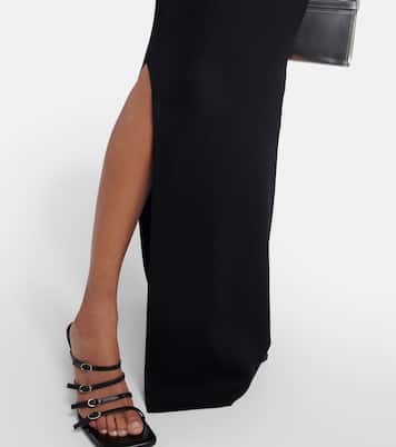 Abito lungo Heri in maglia con cut-out | Aya Muse