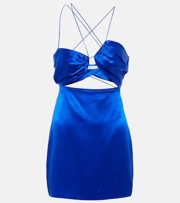 Minikleid aus Seidensatin | The Sei