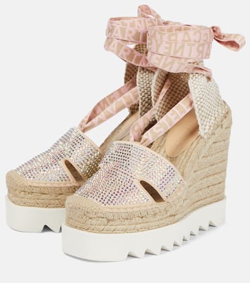 Espadrillas con zeppa e cristalli | Stella McCartney