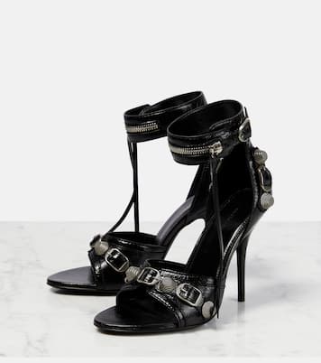 Embellished leather sandals | Balenciaga