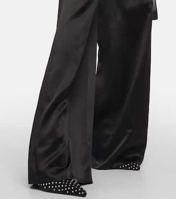Pantalon ample Flavie en soie | Nili Lotan