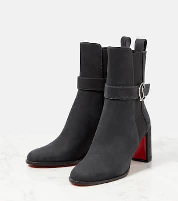 Stivaletti CL Chelsea Booty in suede | Christian Louboutin