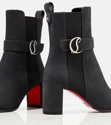 Stivaletti CL Chelsea Booty in suede | Christian Louboutin