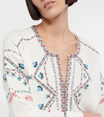 Vestido corto Chemsi de algodón | Isabel Marant