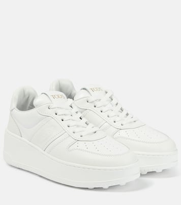 Sneakers in pelle con platform | Tod's