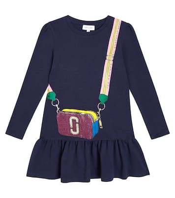Abito in cotone con stampa | Marc Jacobs Kids