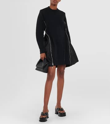 Minikleid aus Baumwolle | Sacai
