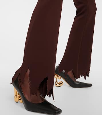 Pantaloni slim in maglia | JW Anderson