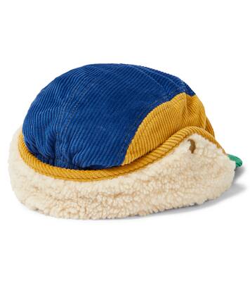 Cappello in velluto a coste con shearling | Bobo Choses