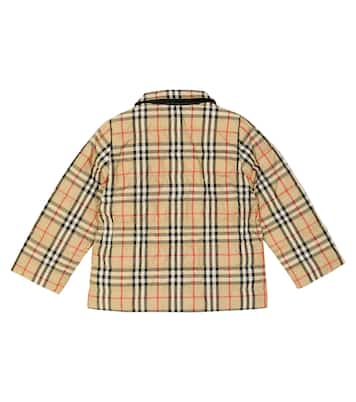 Burberry Check reversible down jacket | Burberry Kids
