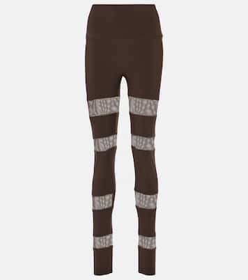Leggings de jersey de tiro alto | Norma Kamali