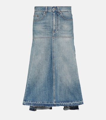 Jupe midi en jean | Victoria Beckham