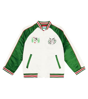 Embroidered varsity jacket | Kenzo Kids