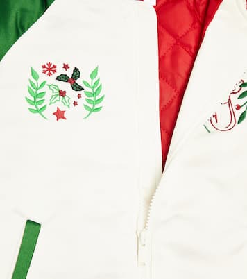 Embroidered varsity jacket | Kenzo Kids