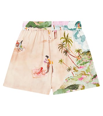 Shorts de mezcla de algodón estampado | Scotch & Soda Kids