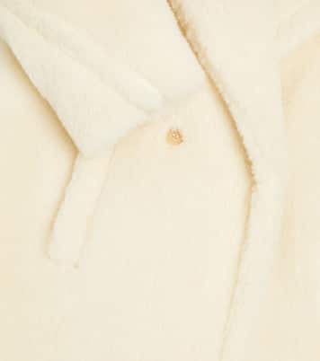 Teddy Bear Icon camel hair and silk coat | Max Mara Kids