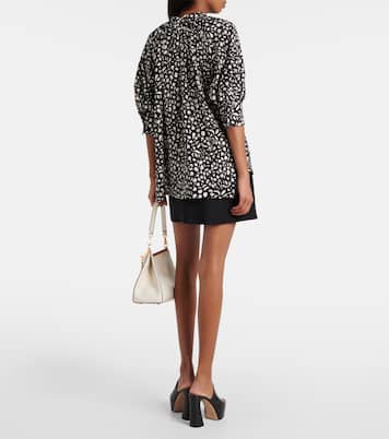 Blusa Emy in twill di seta con stampa | Max Mara