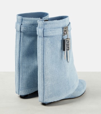 Bottines Shark Lock en jean | Givenchy