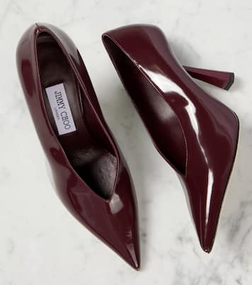 Escarpins Maryanne 100 en cuir verni | Jimmy Choo