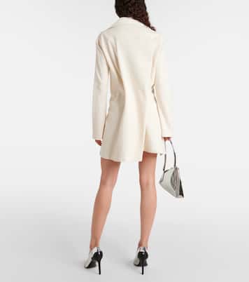 Miniabito in piqué di misto cotone | Courrèges