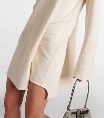 Miniabito in piqué di misto cotone | Courrèges