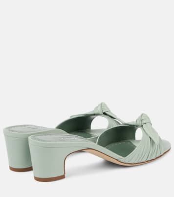 Sandali Lolloso 50 in pelle | Manolo Blahnik