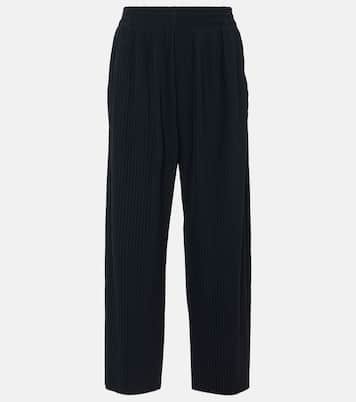 Pantaloni a gamba larga Rolanda in twill | Max Mara
