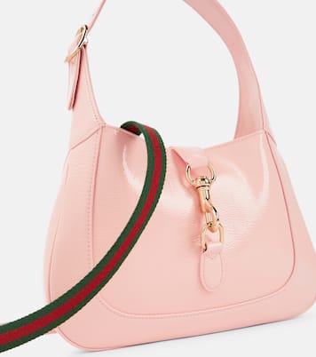 Schultertasche Gucci Jackie Small aus Lackleder | Gucci