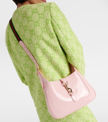 Schultertasche Gucci Jackie Small aus Lackleder | Gucci