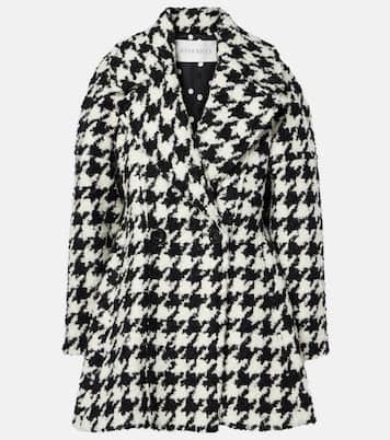 Manteau croisé à motif pied-de-poule | Nina Ricci
