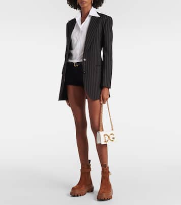 Shearling-lined suede ankle boots | Dolce&Gabbana