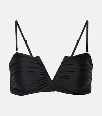 Calla ruched bikini top | Jade Swim