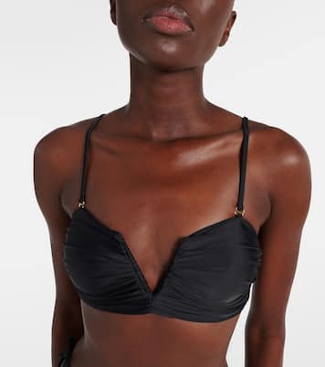 Calla ruched bikini top | Jade Swim