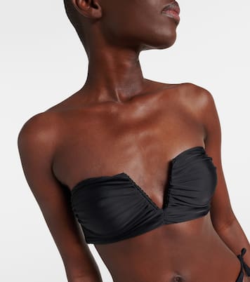 Calla ruched bikini top | Jade Swim