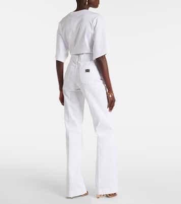 Capri high-rise flared jeans | Dolce&Gabbana