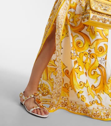 Majolica silk kaftan | Dolce&Gabbana