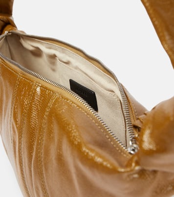 Croissant Medium coated canvas shoulder bag | Lemaire