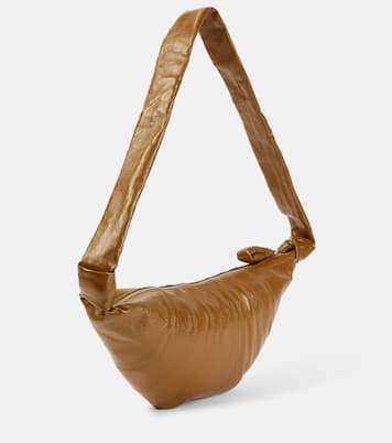 Croissant Medium coated canvas shoulder bag | Lemaire